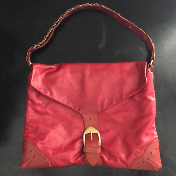 Red Leather Purse - Picture 4 of 4